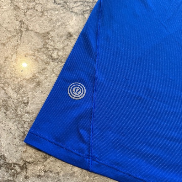 lululemon seawheeze pack and dash short sleeve blue small - Picture 3 of 4